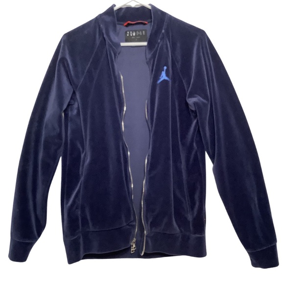 AIR JORDAN MENS JSW VELOUR track jacket ah2357-410 - Picture 4 of 8